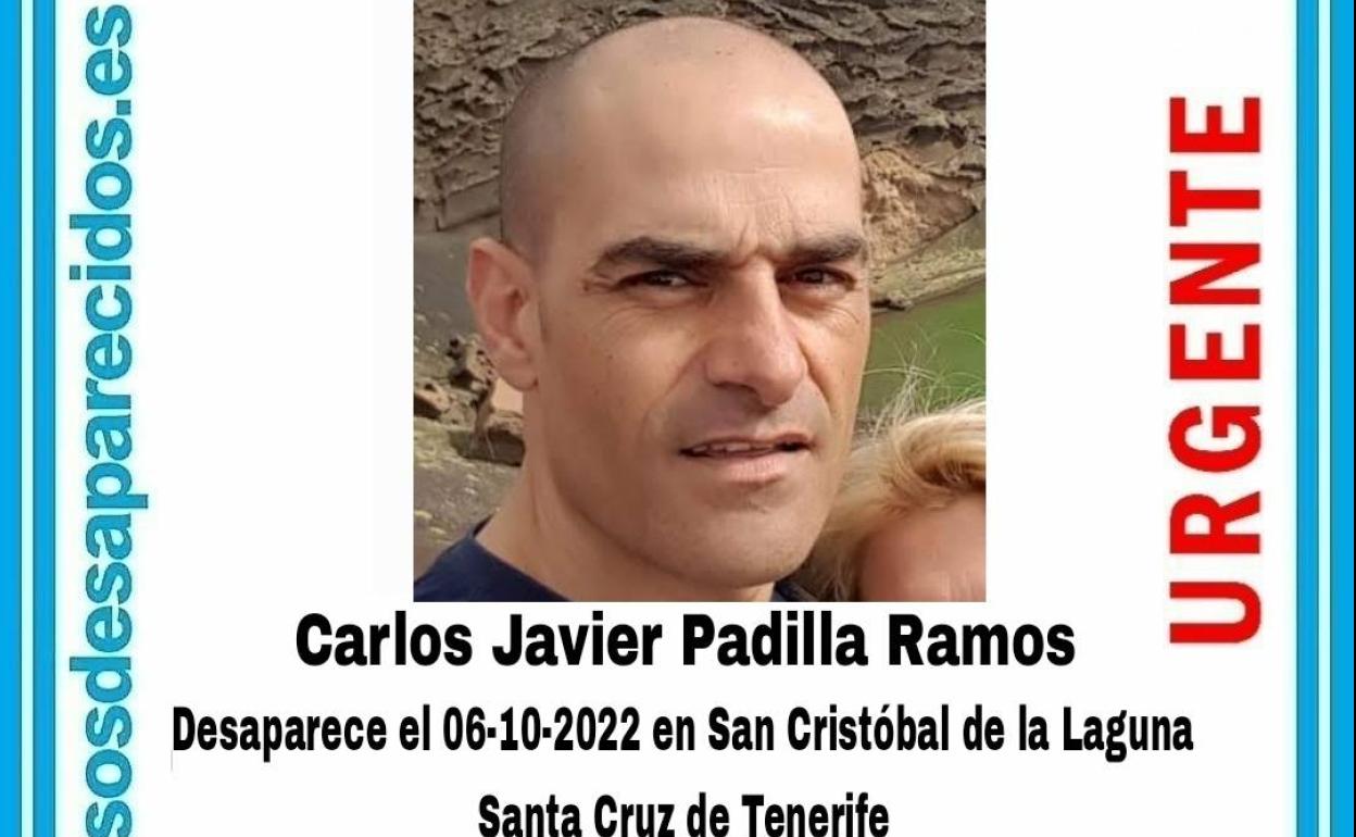 Buscan a Carlos, desaparecido en Tenerife