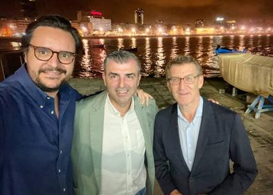 Imagen secundaria 1 - El baile de Feijóo en la romería de La Naval