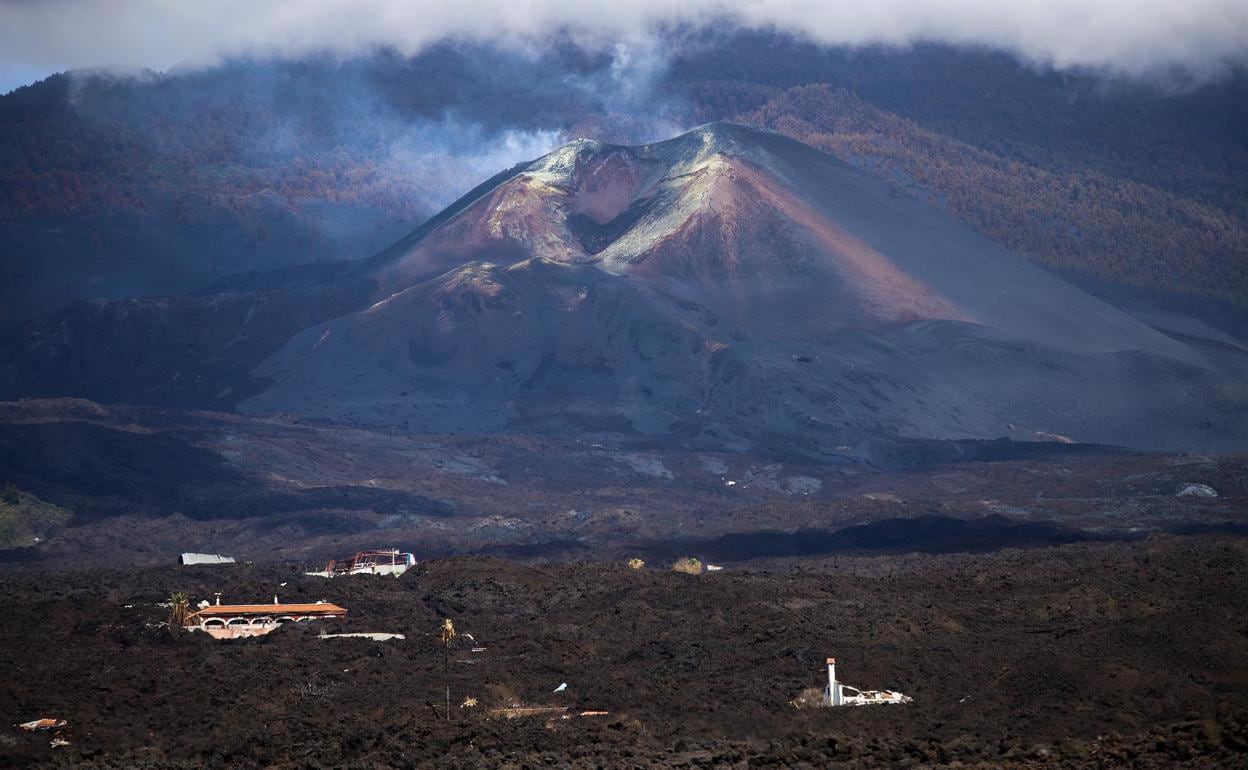 Imagen del volcán de La Palma. 