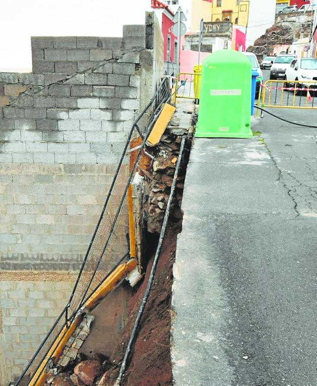 Urbanismo inicia las obras de emergencia en carreteras por los daños de Hermine