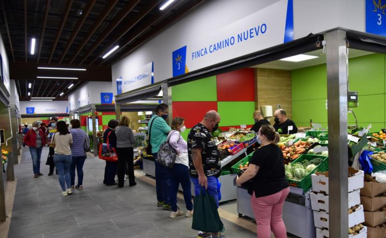 Imagen reciente del MercadoAgrícola de Guía. 