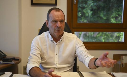 El alcalde de Agüimes y vicepresidente de Fecam, Óscar Hernández. 