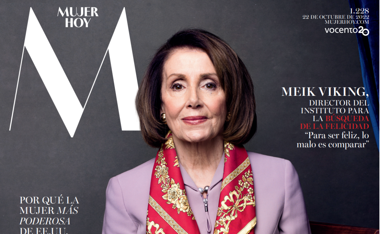 Nancy Pelosi, portada de 'Mujer hoy'
