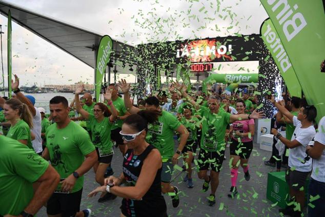 Fotos: La Binter Night Run corre por la capital grancanaria