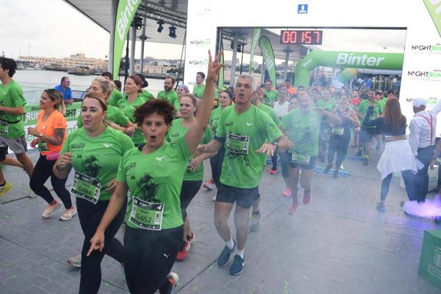 Fotos: La Binter Night Run corre por la capital grancanaria