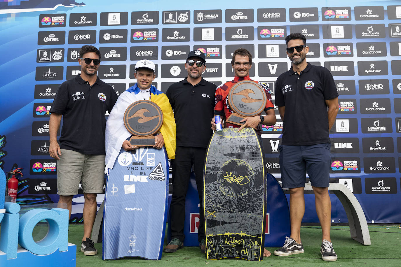Así celebraron sus títulos los campeones. 