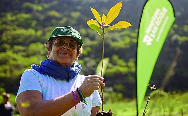 «La organización de San Roque y Foresta ha sido maravillosa, estoy muy agradecida. Esto nos hace sentir vivos, saber que vamos a salir adelante». 