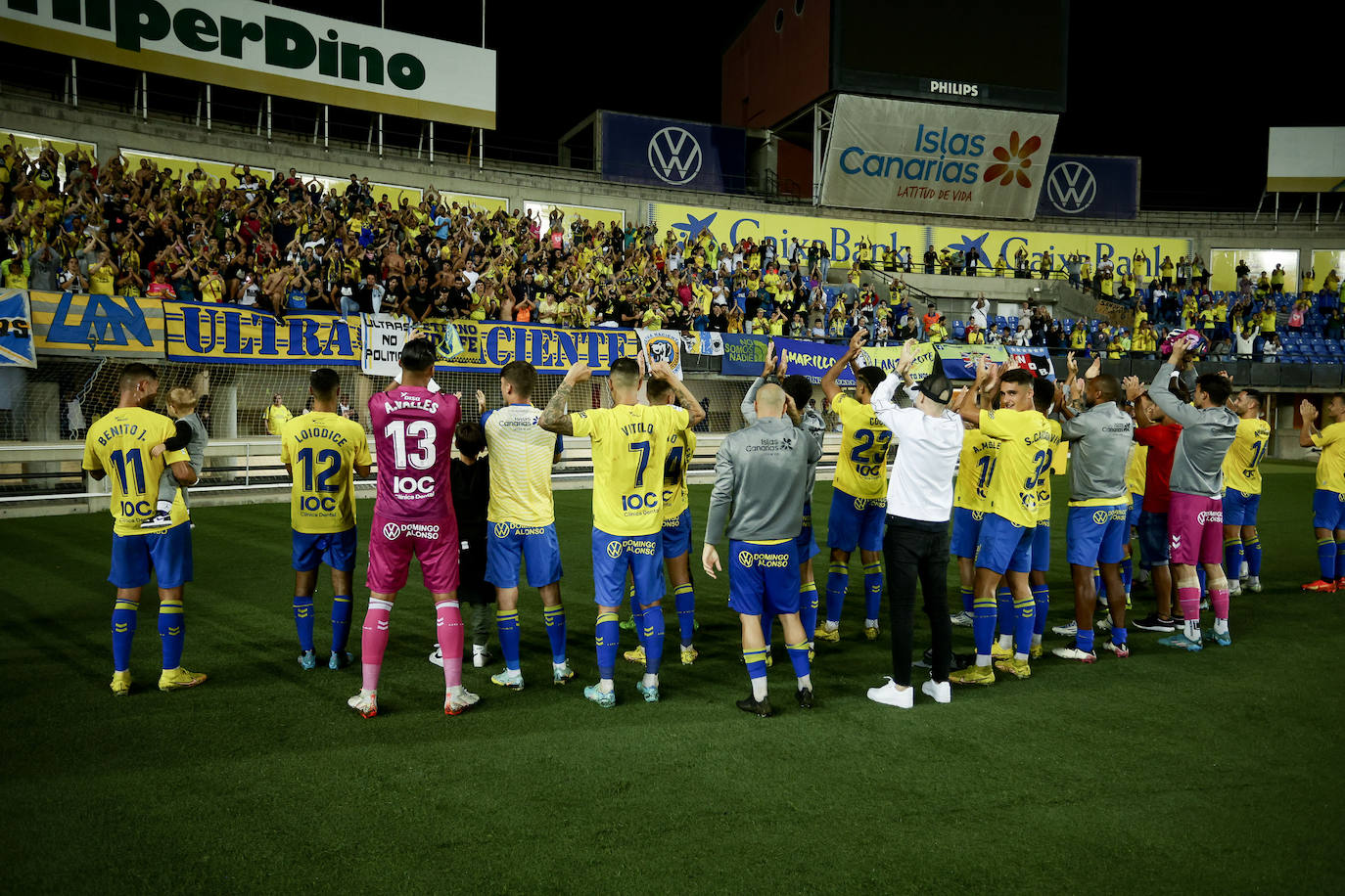 La UD brinda el último triunfo a sus aficionados. 