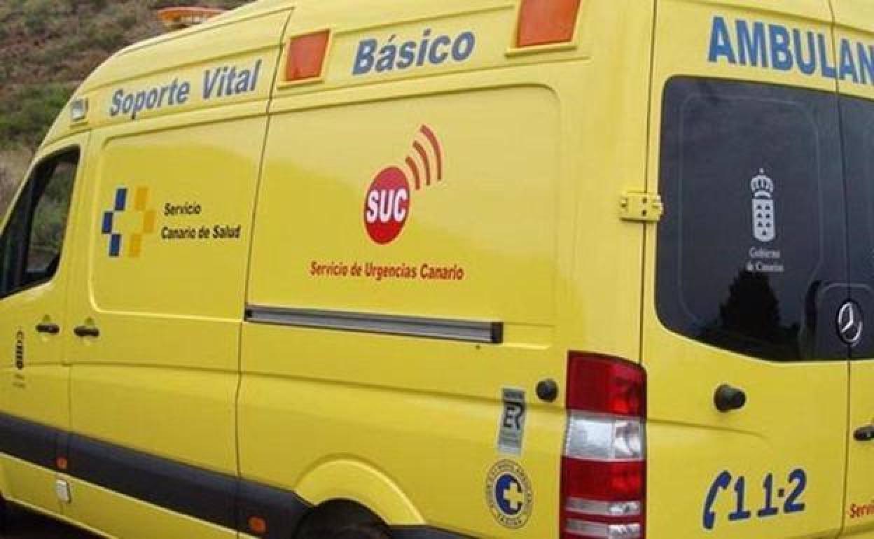 Imagen de archivo de ambulancia del SUC. 