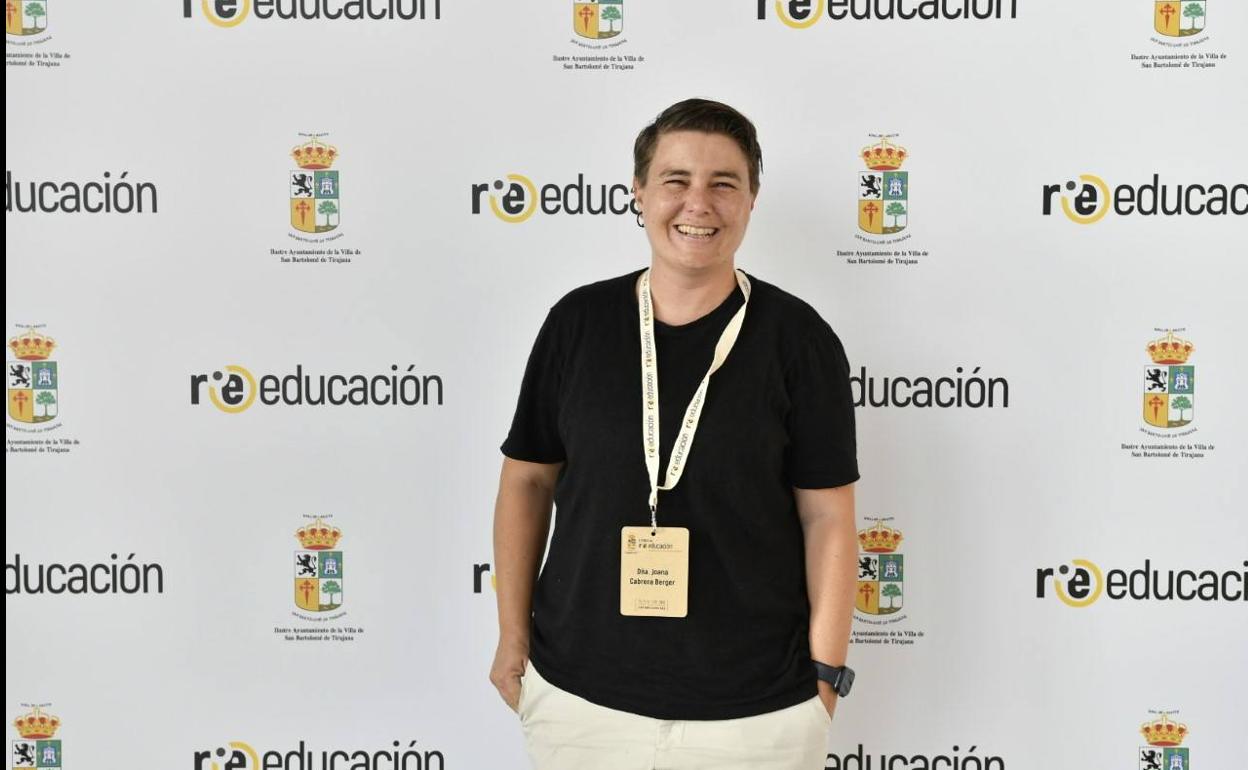 Joana Cabrera, coordinadora de la Unidad de Acompañamiento de las Personas Trans en Canarias. 