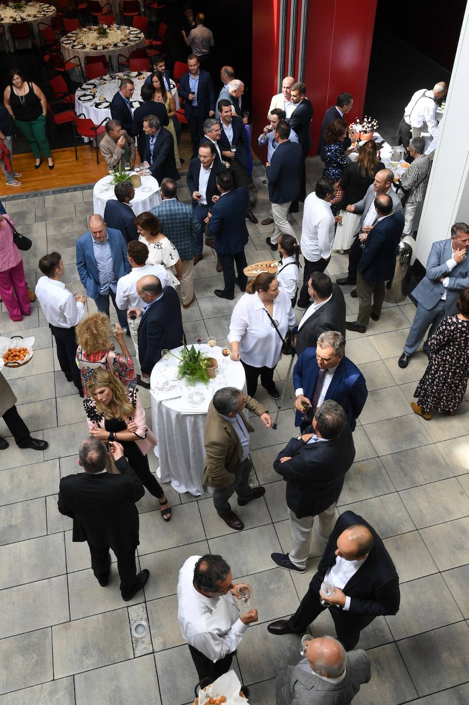 Fotos: Encuentro con el presidente de la Confederación Canaria de Empresarios, Pedro Ortega