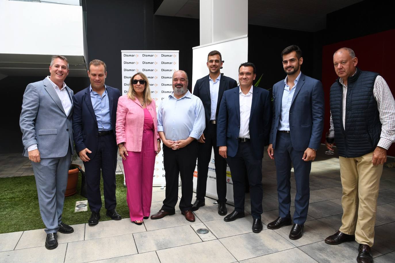 Fotos: Encuentro con el presidente de la Confederación Canaria de Empresarios, Pedro Ortega