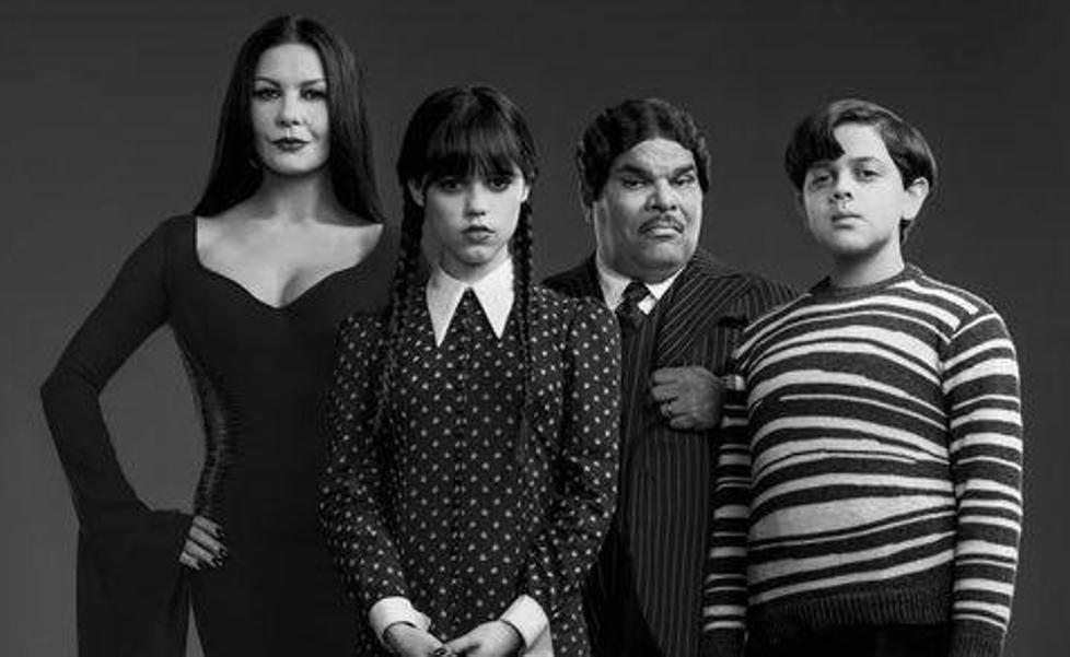 La familia Adams, en la versión de Tim Burton.