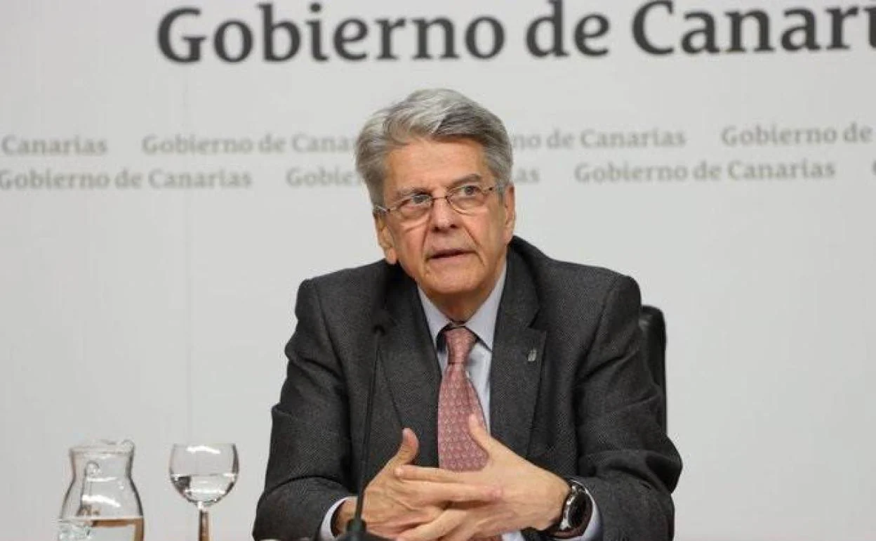 Julio Pérez, consejero de Administraciones Públicas del Gobierno de Canarias. 