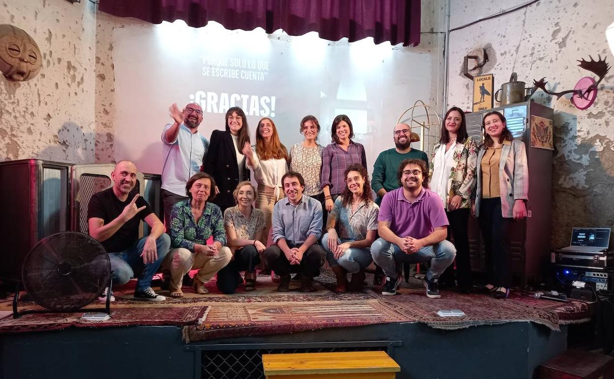 Guionistas participantes en IslaBentura. 