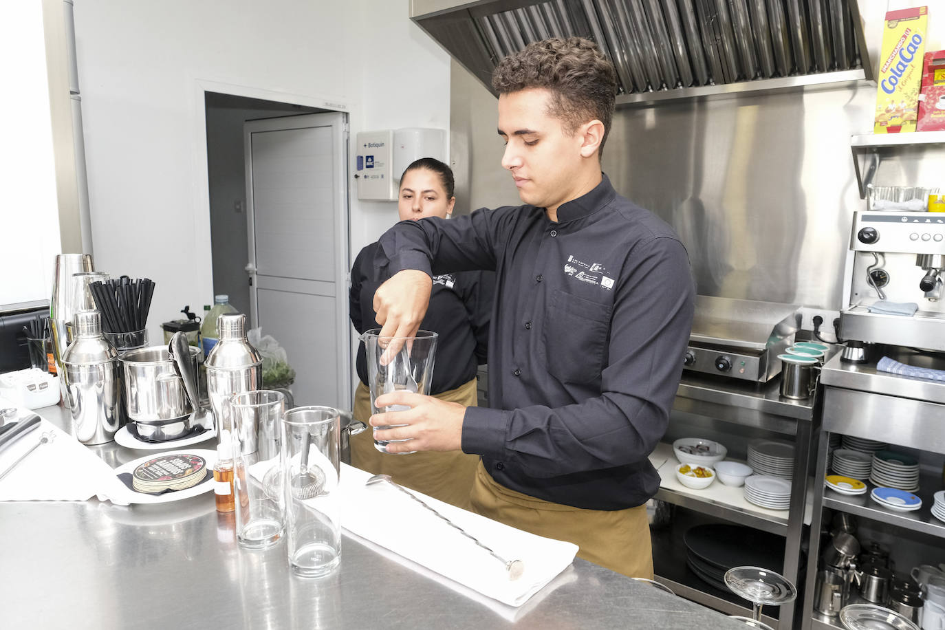 Fotos: La Escuela de Cocina y Hostelería de Ingenio pondrá su excelencia al servicio de la Feria del Sureste