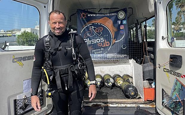 Instructor de buceo. 