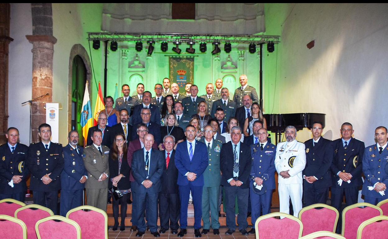 Un momento del acto. 