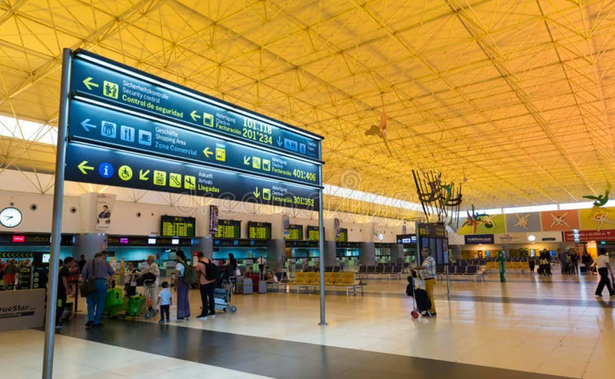 Imagen de archivo del aeropuerto de Gran Canaria 