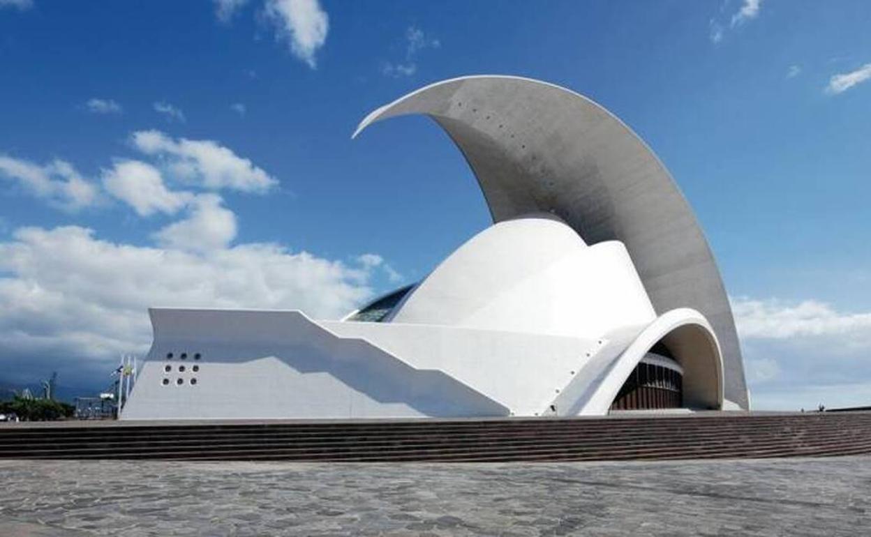 El auditorio Adán Martín, en Santa Cruz de Tenerife. 