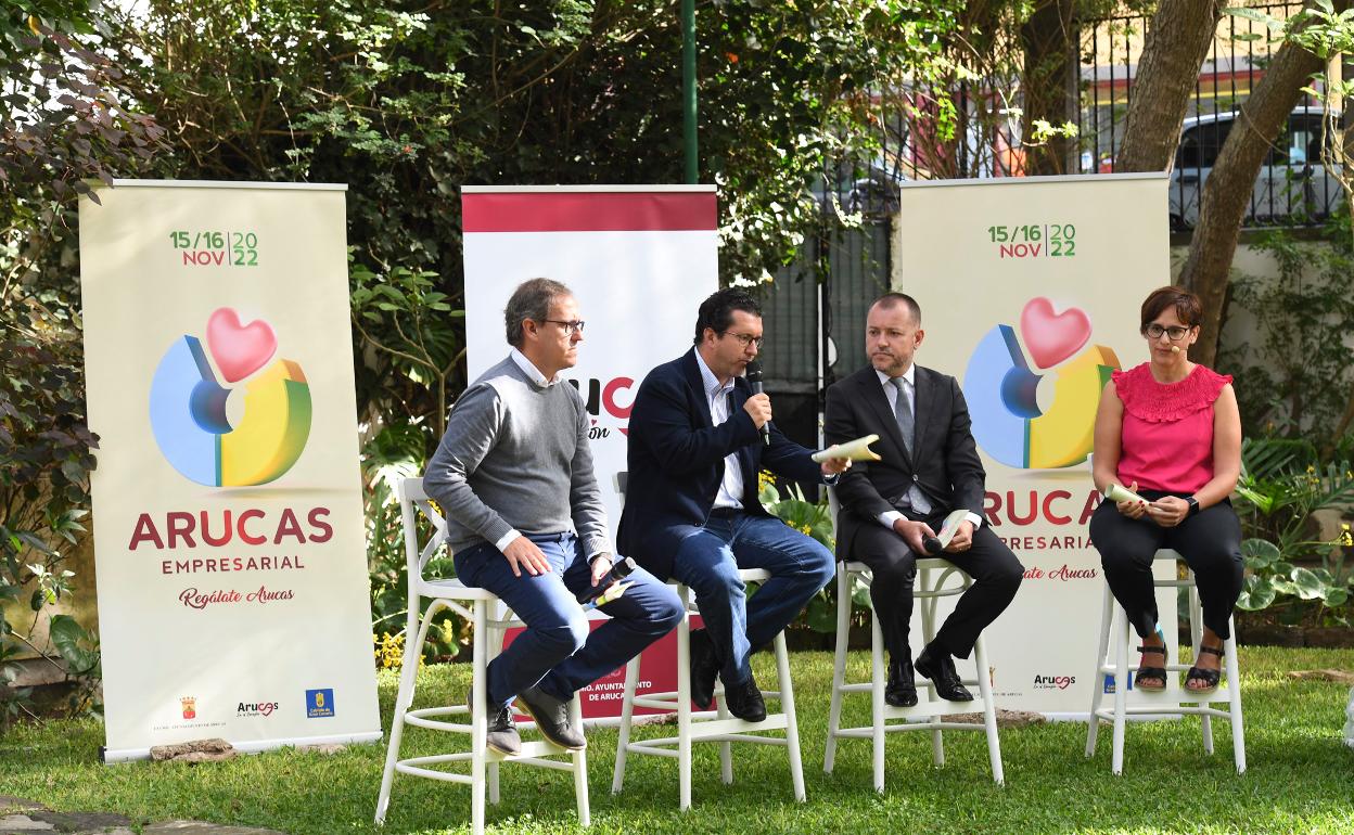 Presentación de las jornadas de emprendimiento y empresa Arucas Empresarial. 