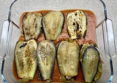 Imagen secundaria 1 - Algunos pasos de la receta. 