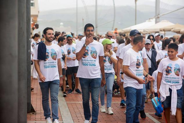 La marcha se dirigió hacia Saulo Torón. 