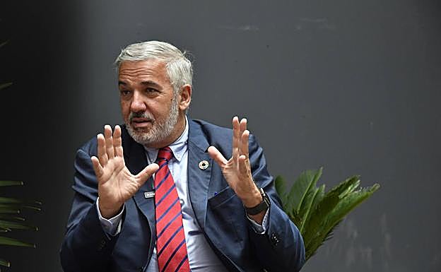 Imagen de archivo de Lluis Serra, rector de la ULPGC. 