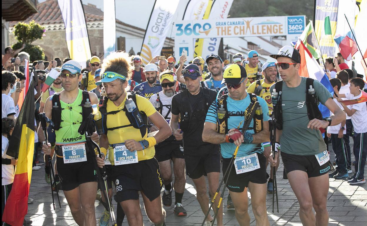 Tejeda ha acogido la espectacular salida del WAA 360º The Challenge