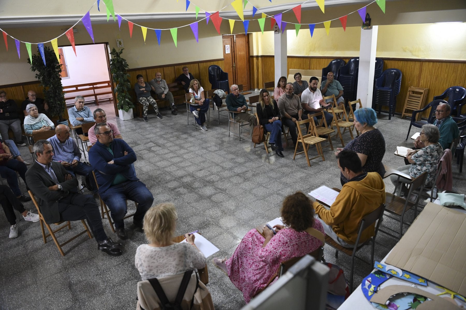 Reunión del PP con la plataforma. 