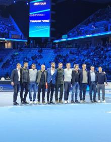 Imagen secundaria 2 - Día grande en Turín para David Marrero con el homenaje de la ATP