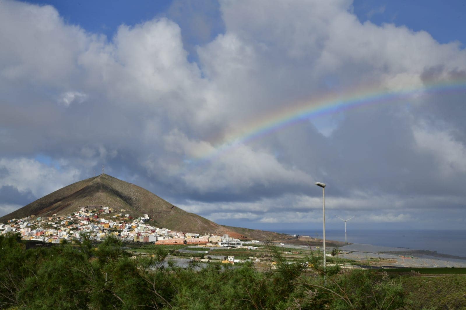 Fotos: Llega la lluvia a Gran Canaria
