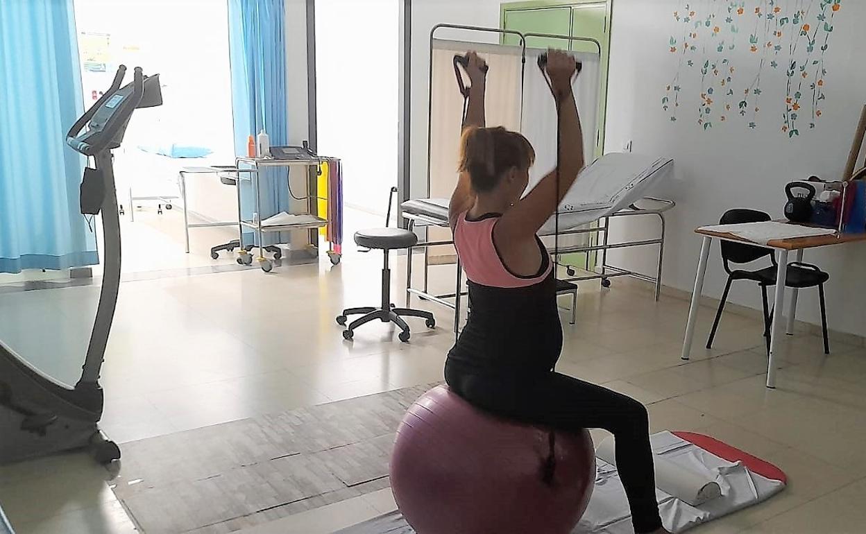 Embarazada en el nuevo servicio de Corralejo. 