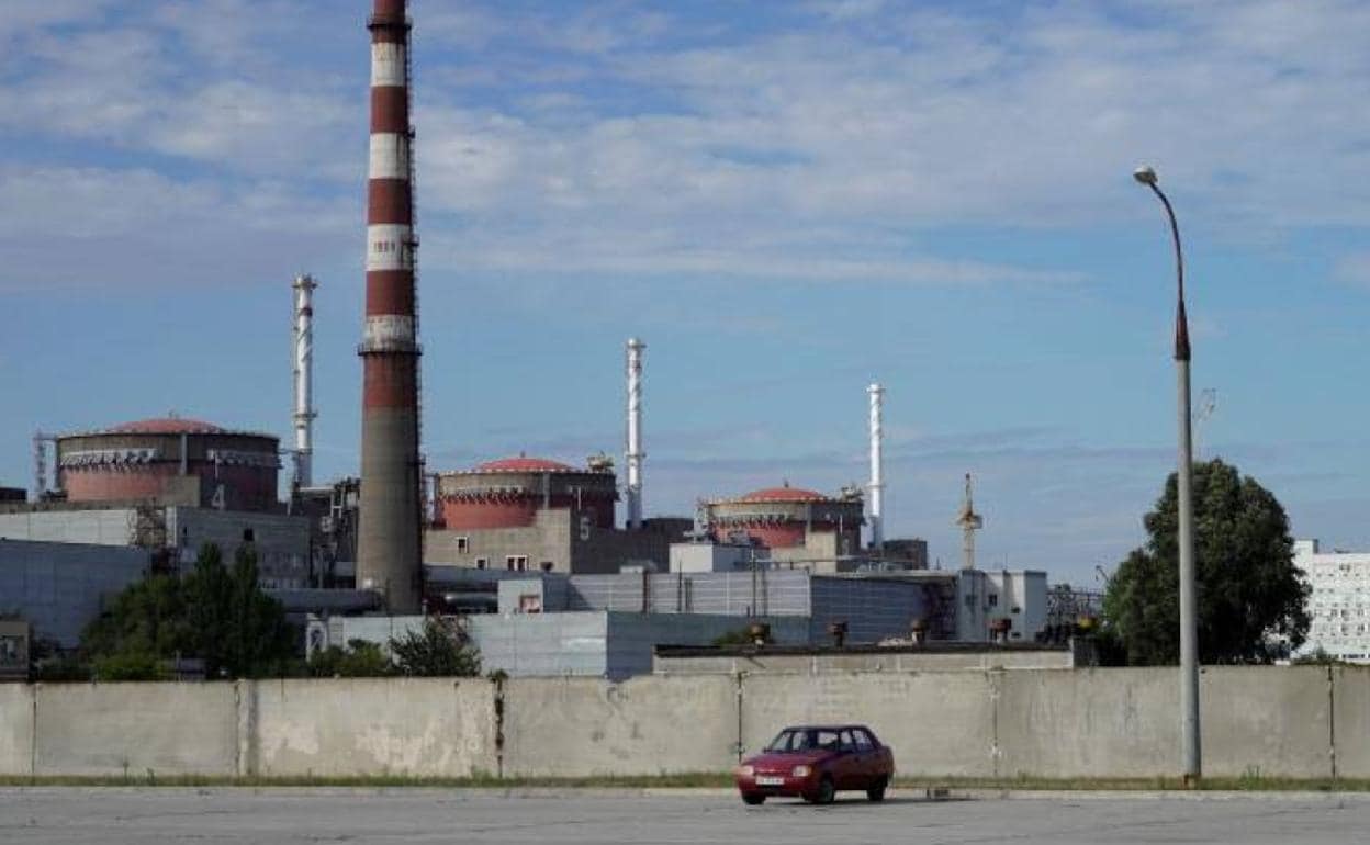 La central nuclear de Zaporiyia es la más grande de Europa. 