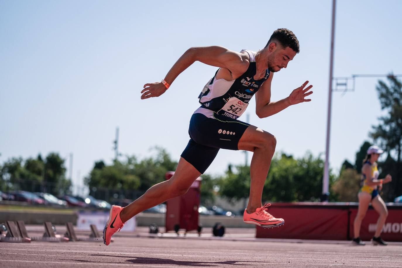 El grancanario Jorge Santana, convocado por la Real Federación Española de Atletismo. 