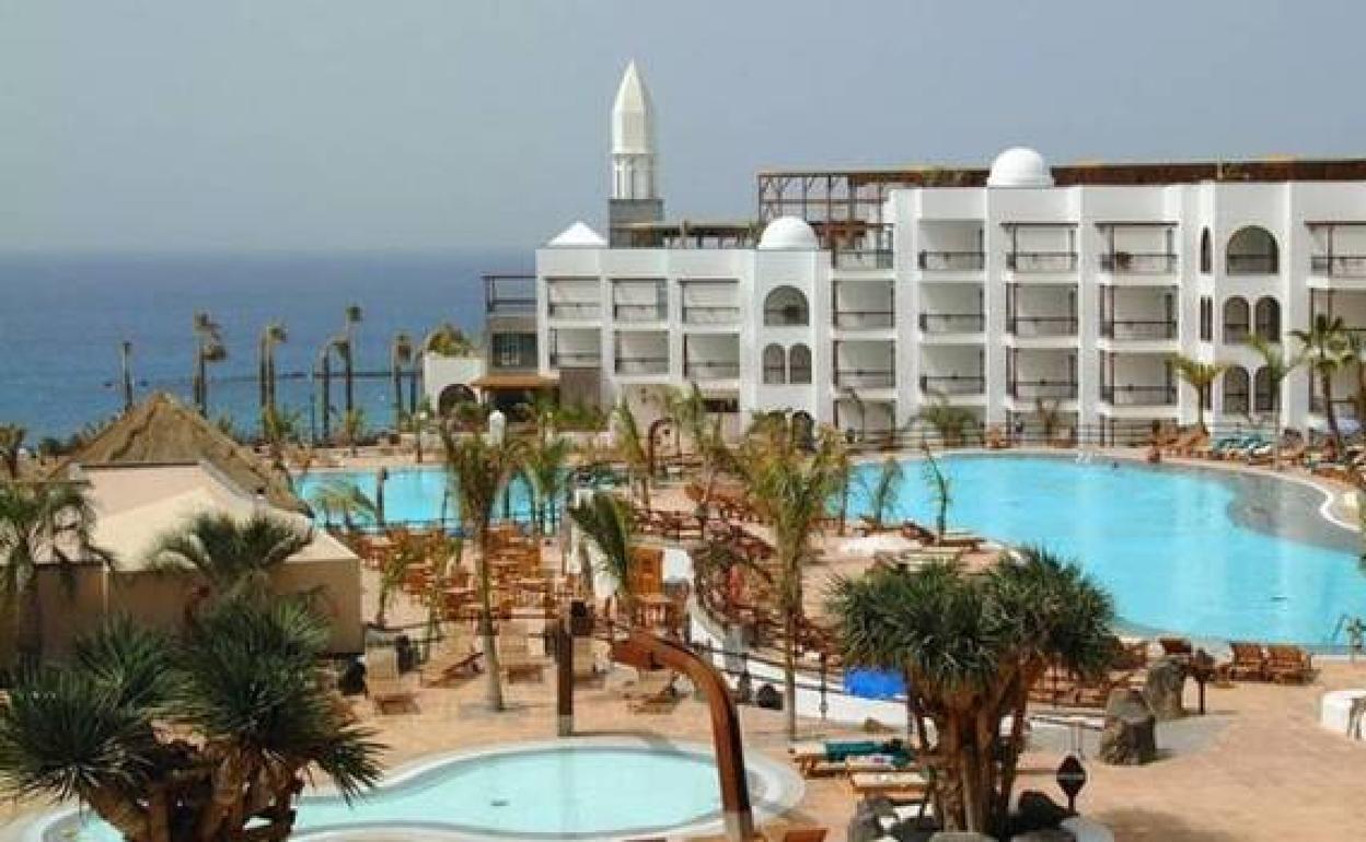 Hotel de lujo sureño. 