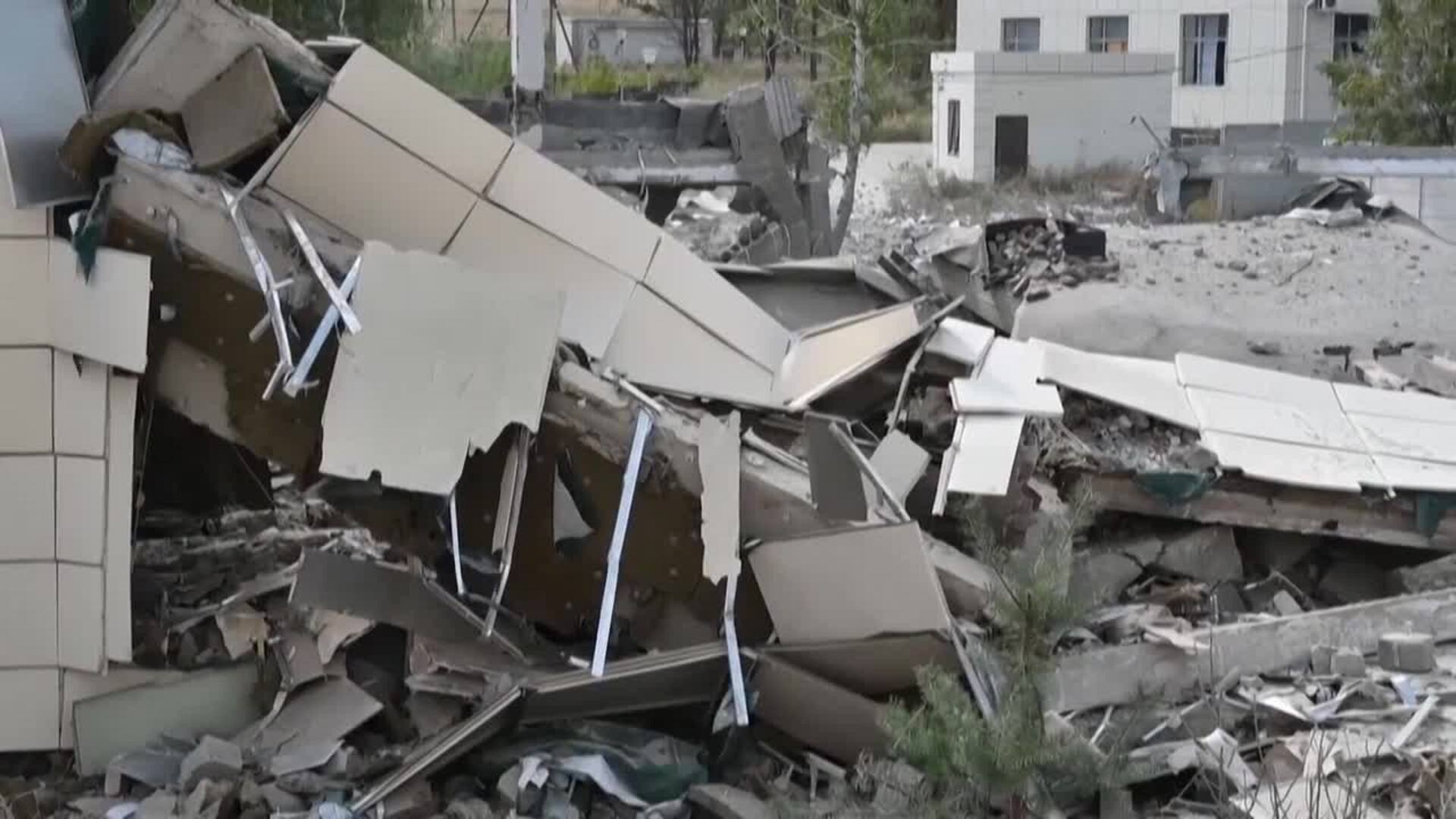 Ucrania acusa a Rusia de bombardear una sala de maternidad