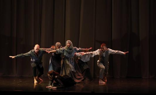 Una imagen del montaje. 