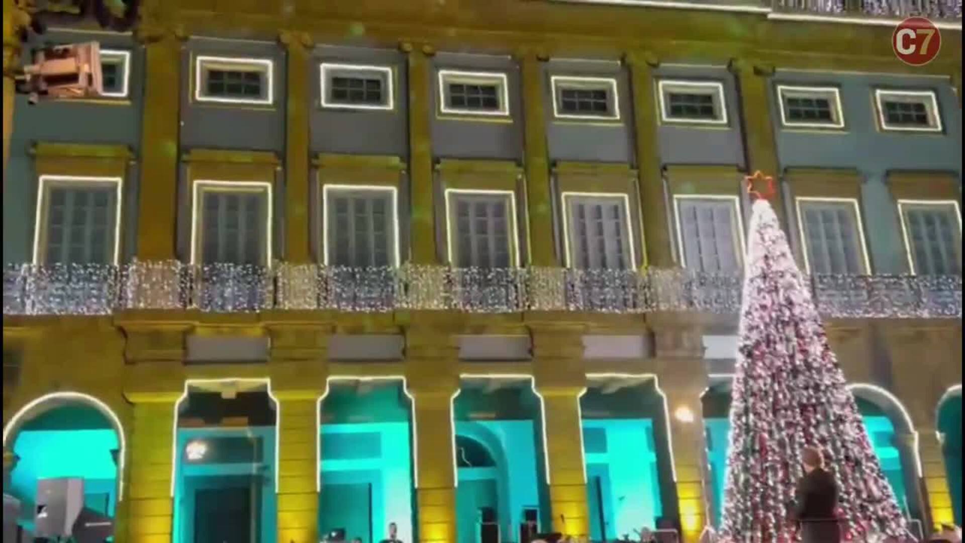 La Navidad llega a la capital grancanaria con el encendido de luces