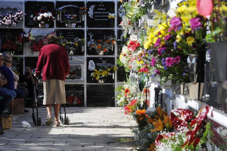 Foto de archivo del cementerio de San Juan en Telde. 