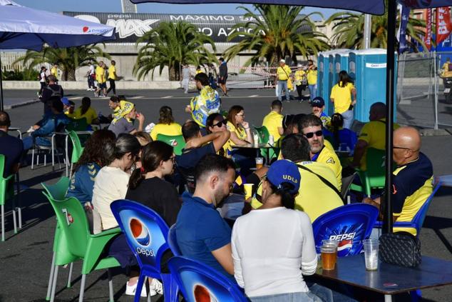 La cafetería del estadio fue un punto de encuentro.