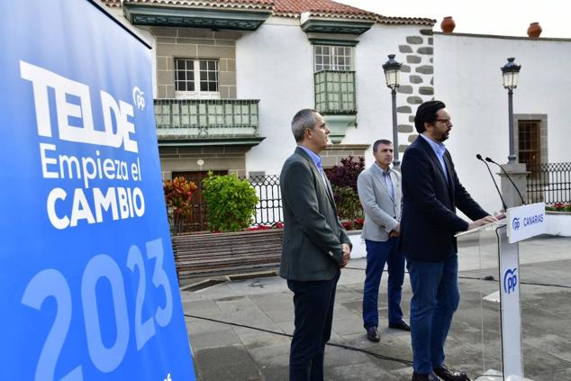 Fotos: Manuel Dominguez apoya a Sergio Ramos en su candidatura como alcalde de Telde