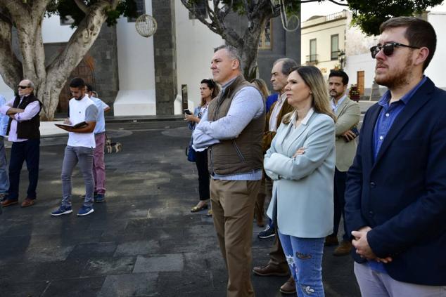 Fotos: Manuel Dominguez apoya a Sergio Ramos en su candidatura como alcalde de Telde