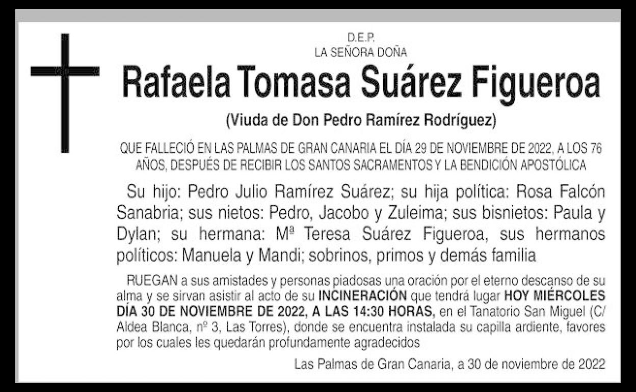 Rafaela Tomasa Suárez Figueroa