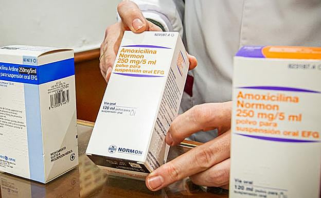 Se dispensará amoxicilina de adultos para los niños ante la escasez del medicamento pediátrico