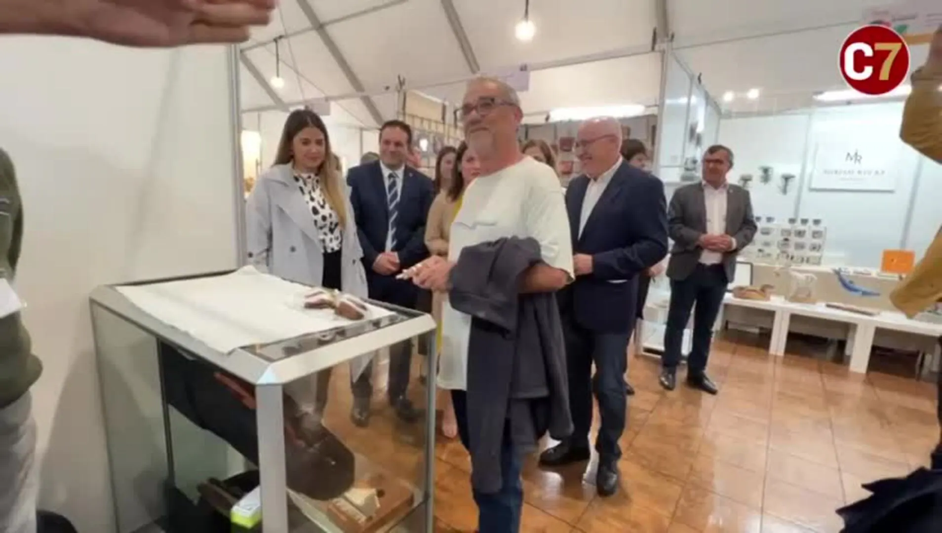 Feria de artesanía en la capital grancanaria antes de Navidad