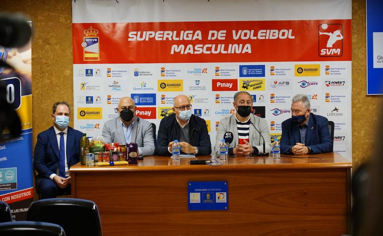 Imagen de la presentación de la campaña solidaria del año pasado. 