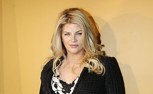 La actriz Kirstie Alley.