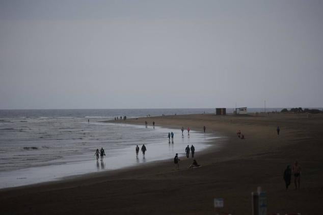 Jornada de lluvia y frío en Gran Canaria. 