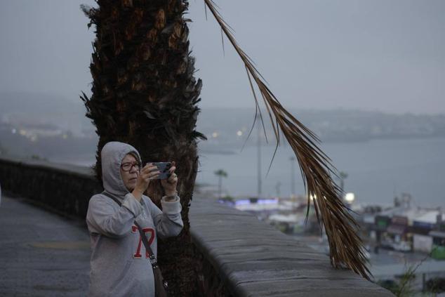 Jornada de lluvia y frío en Gran Canaria. 